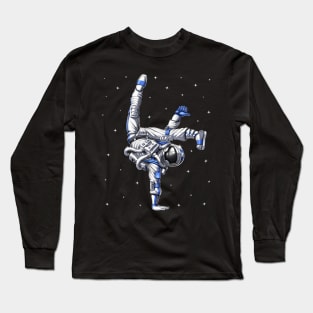 Astronaut Capoeira Dancer Long Sleeve T-Shirt